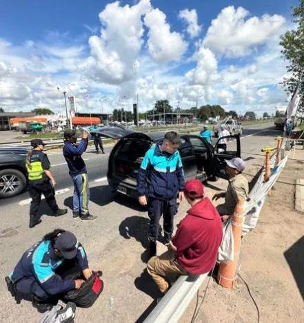 Secuestraron marihuana en un control vehicular sobre la RN 7