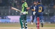 Pakistan's Babar fined 10% of match fee for breaking own stumps