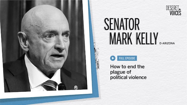 Sen. Mark Kelly on how to end the plague of political violence