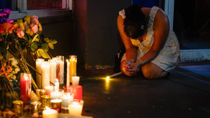 Scenes from vigil for victims killed in Ybor City crash