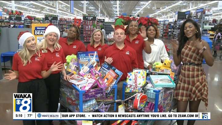 Action 8’s Magical Christmas Toy Drive: ASE Credit Union goes on shopping spree