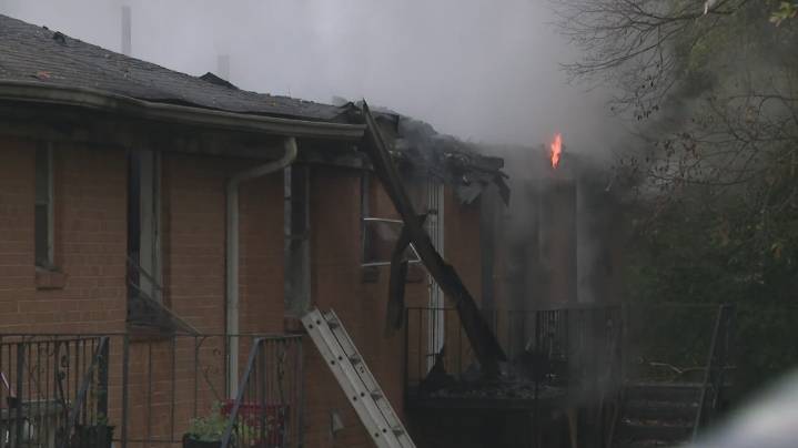 Traffic Alert: Part of MLK Jr. Drive closed as crews battle apartment fire in Atlanta