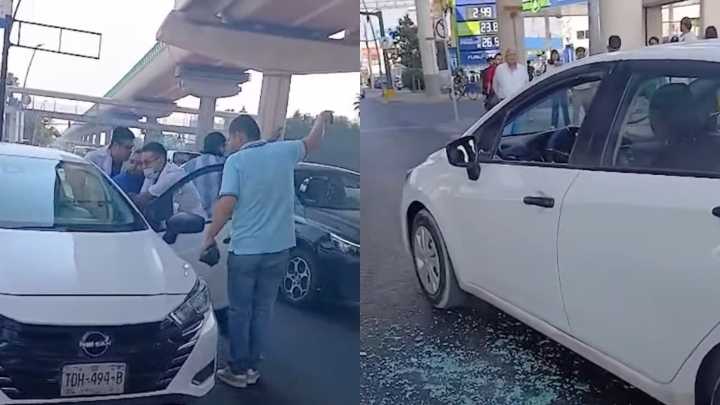 Chofer de Ruta Urbana Ayuda a Automovilista que Convulsionaba en San Nicolás, Nuevo León