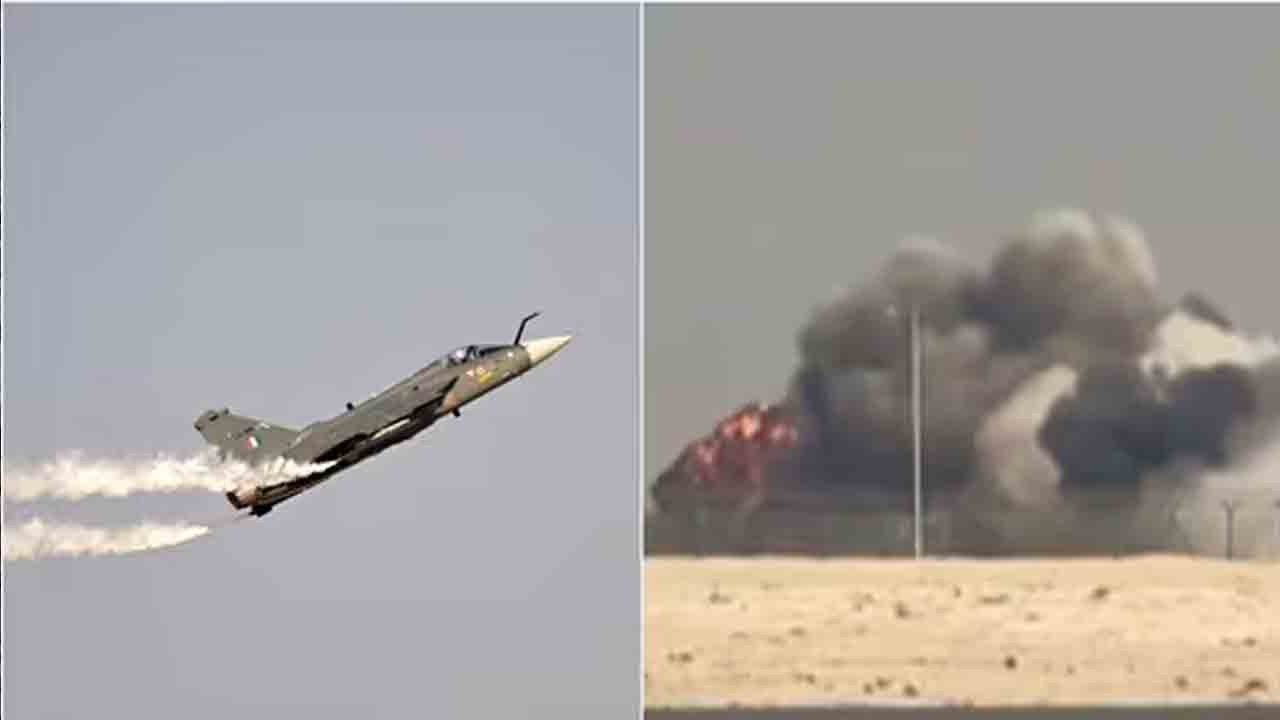 Tejas Fighter Jet Crashes At Dubai Air Show