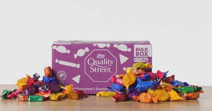 Amazon shoppers rush to buy reduced Quality Street Christmas chocolate bulk box
