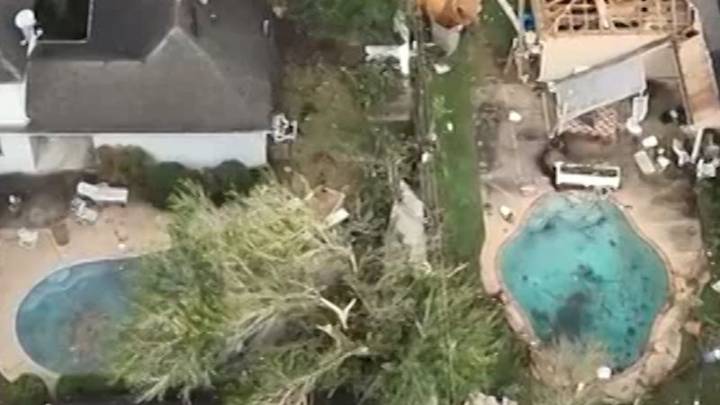 More than 100 homes damaged after tornado touches down in Texas