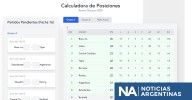 Adiós Excel: la calculadora de Torneo Clausura está en Noticias Argentinas
