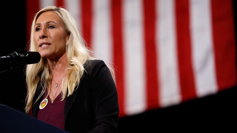 Marjorie Taylor Greene says she doesn’t want to run for president in 2028