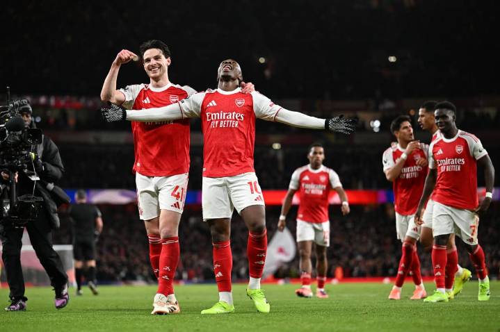 Arsenal FC4-1 Tottenham: Eberechi Eze the hat-trick hero as Gunners extend lead at top