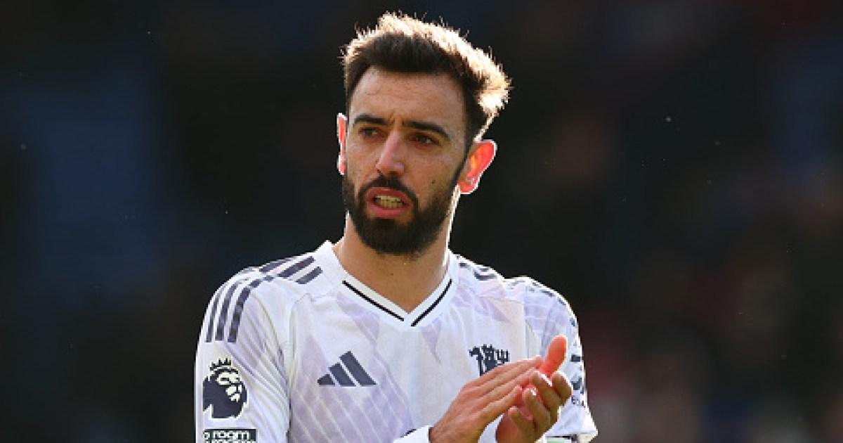 Ruben Amorim provides Bruno Fernandes injury update after Man Utd beat Crystal Palace