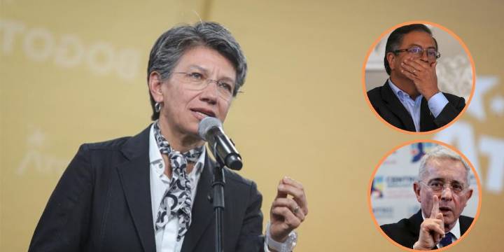 Claudia López aseveró que Gustavo Petro terminó como el expresidente Uribe: “Aliado con criminales en campaña para ganar y luego dándoles impunidad”
