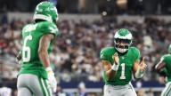Jalen Hurts' TD run gives Eagles a 14