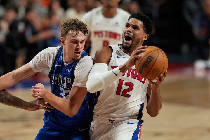 Pistons make first lineup change with veteran forward out against Grizzlies