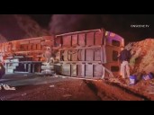 26 injured in church bus rollover crash in California