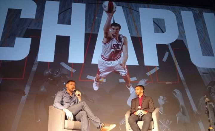 "Chapu" Nocioni, en el arranque del Seven de Duffy en Pico