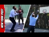 Syrian President Al-Sharaa Shoots Hoops with US Military Ahead of Trump Meeting