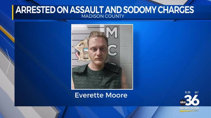 Madison County man arrested on sodomy and assault charges