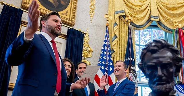 JD Vance Swears in Sergio Gor as U.S. Ambassador to India