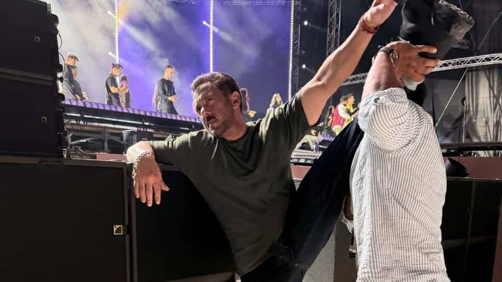 Salman Khan drops backstage glimpses from the Da