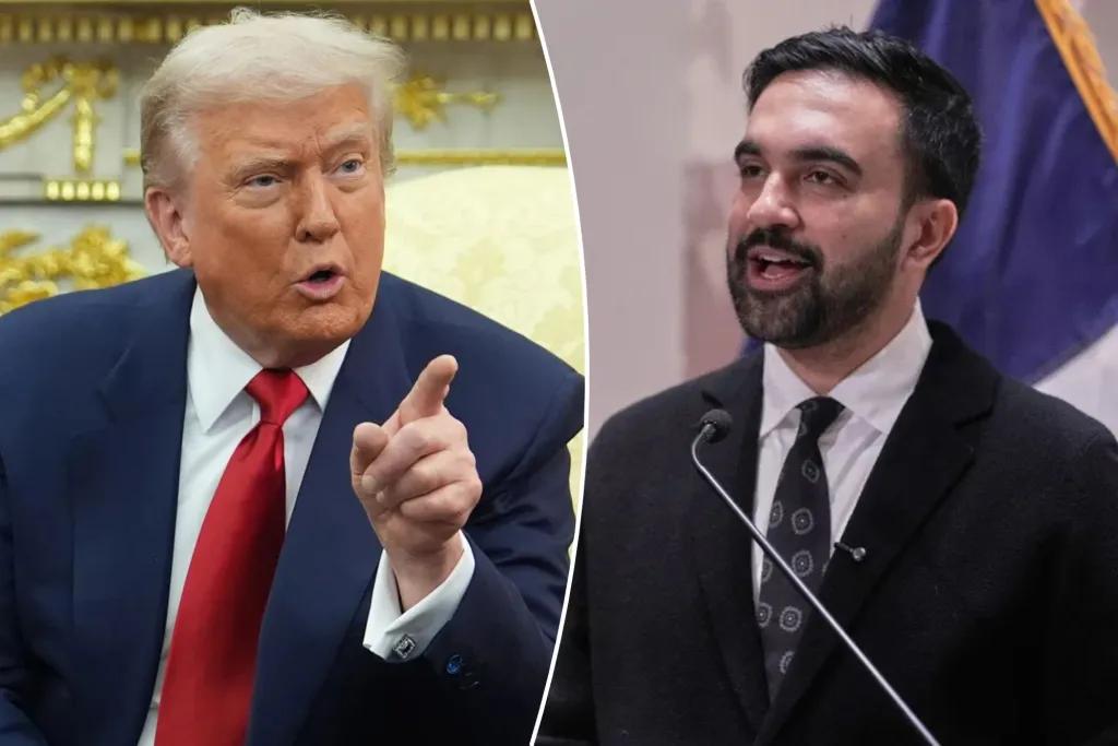 Trump to meet with Mamdani in Oval Office on Friday