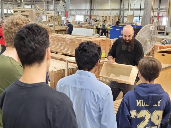 Field trips introduce WJCC students to jobs in manufacturing and trades industry