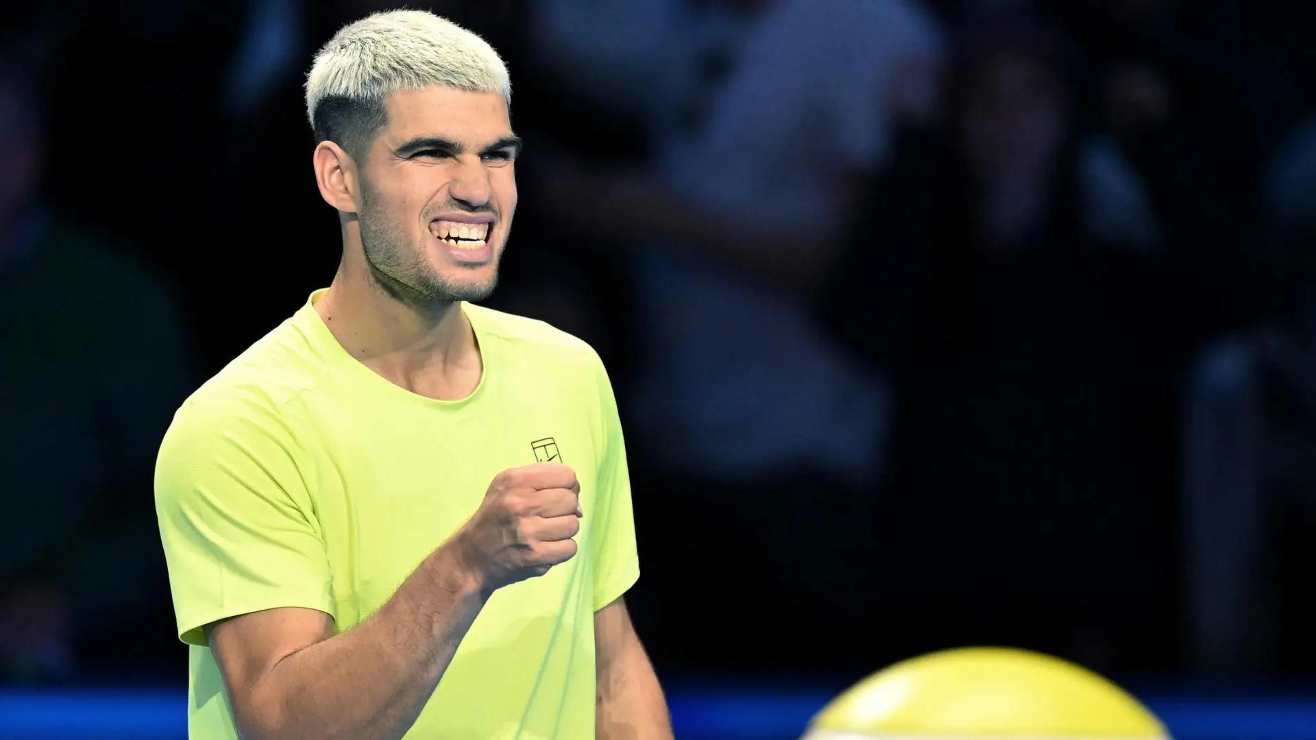 Cuándo juega Carlos Alcaraz en la Copa de Maestros: horario y cómo ver el partido contra Taylor Fritz en las ATP Finals 2025