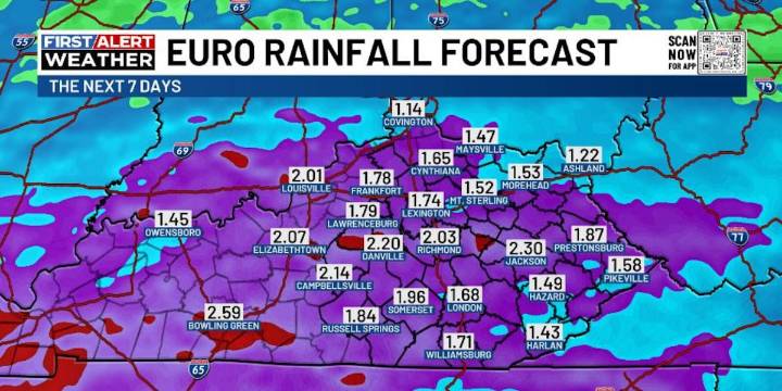 FIRST ALERT | Chris Bailey follows a very active pattern