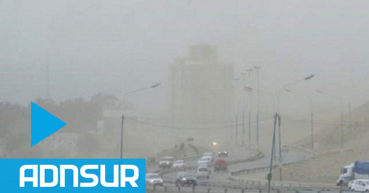 Comodoro bajo alerta naranja: 111 km/h fue la ráfaga más fuerte registrada durante la mañana
