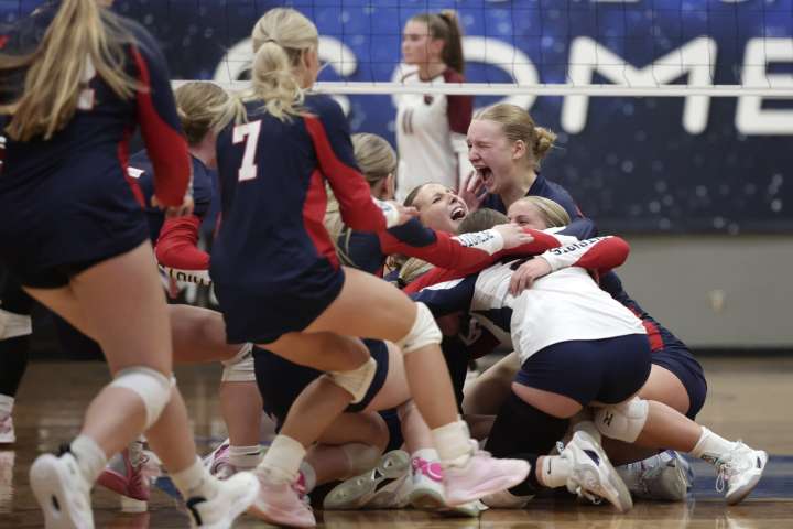 Paetyn Strand, May-Port-C-G's defensive net presence help beat Carrington for Region 2A championship