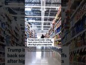 Trump issues order rolling back some his food tariffs after high price complaints