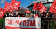 Hundreds of Edinburgh Leonardo factory staff walk out in ongoing pay dispute