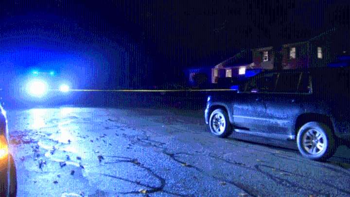 Beverly MA police investigation on Colonial Drive