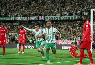 Nacional aplastó al América en la ida de las semifinales de Copa Colombia 2025