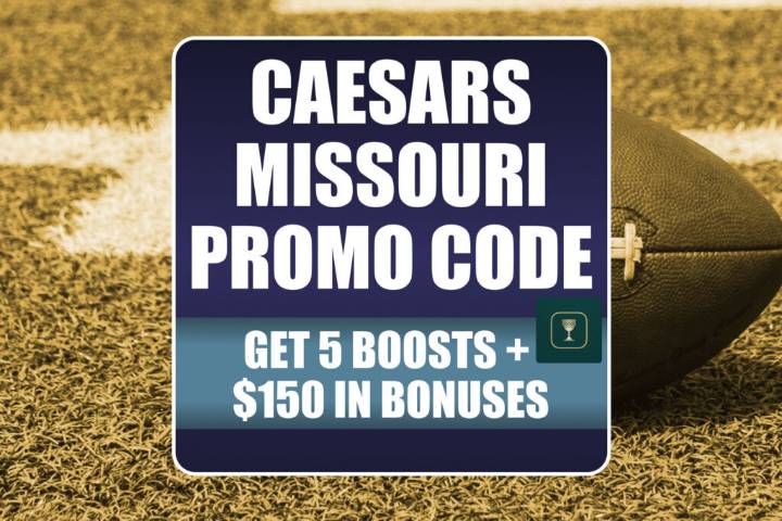 Caesars Sportsbook Missouri Promo Code WTOPMO: Claim 5 Profit Boosts + $150 Bonus