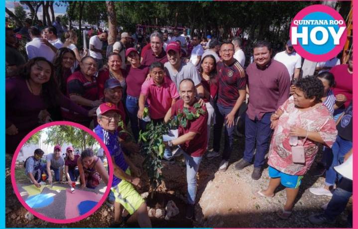 Eugenio Segura impulsa la recuperación de espacios públicos en la SMZ 260