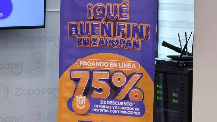 Zapopan anuncia campaña del Buen Fin 2025 con descuentos de hasta 80% en multas y recargos