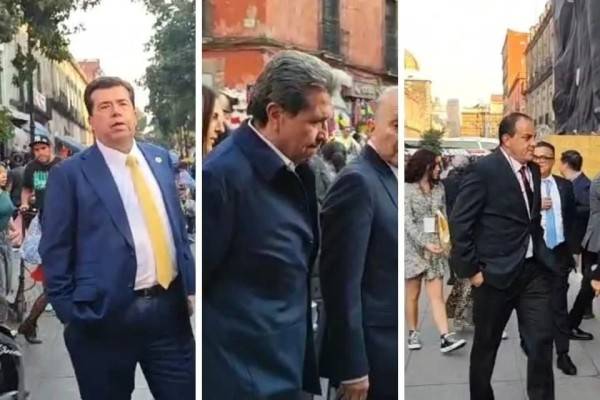 Acuden legisladores de la 4T a cita con Sheinbaum en Palacio