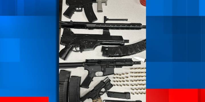 Kalamazoo man arrested for carrying a concealed weapon alongside toy guns