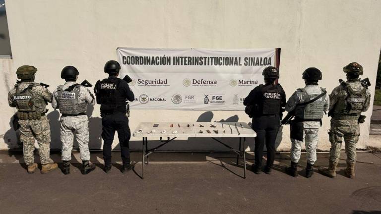 Aseguran celular y armas punzocortantes en operativo dentro del penal de Aguaruto