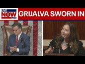 Rep. Grijalva pledges Epstein vote after swearing in