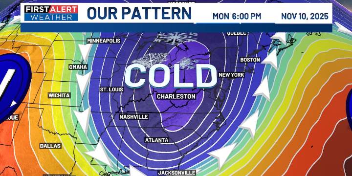 Cooler Thursday ahead of Friday evening rain