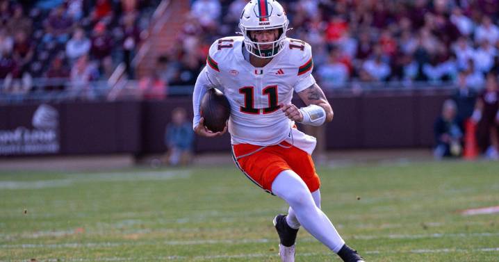 Beck's 4 TD passes carry No. 14 Miami past Virginia Tech, 34