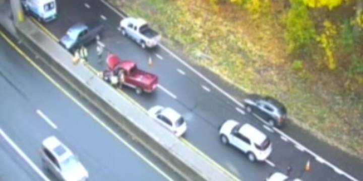 Crash impacts traffic on Route 9 north in Middletown