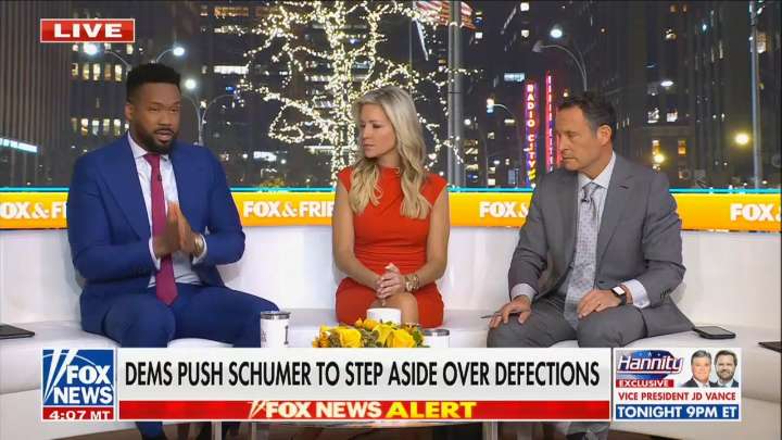 Fox Host Predicts Next Top Dem to Be Axed — Once They Oust Chuck Schumer