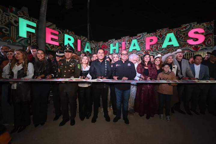 EDUARDO Ramírez inaugura la Feria Chiapas 2025 y la LXI Exposición Nacional de Ganado Cebú