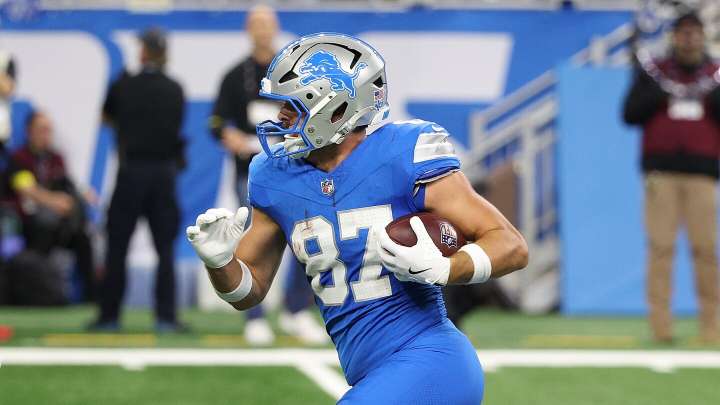 Sam LaPorta out, Aidan Hutchinson set to play on Sunday night