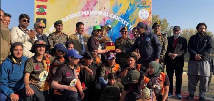 GenBipin Rawat Memorial Kashmir Women’s Premier league (KWPL) concludes in B’la