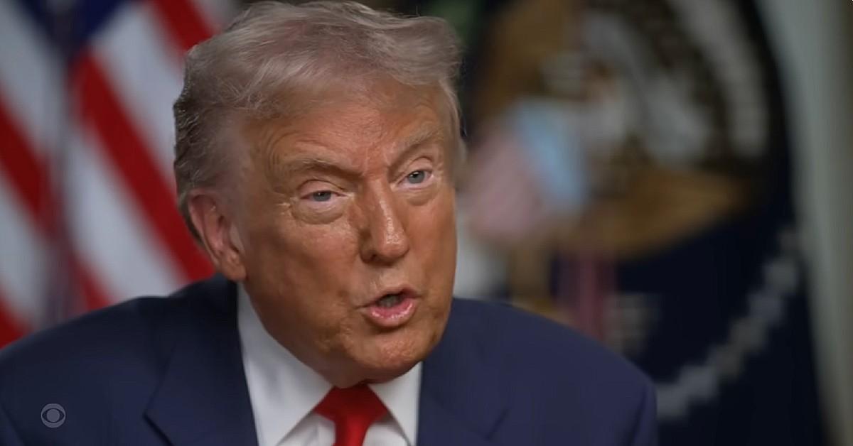 CBS Cuts Trump’s Childish Tantrum During '60 Minutes' Comeback