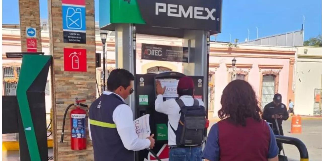¿No daban litros exactos? Profeco clausura cinco gasolineras en Oaxaca
