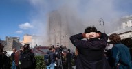 Colapso en el corazón de Roma: parte de Torre dei Conti se derrumba, hay un muerto